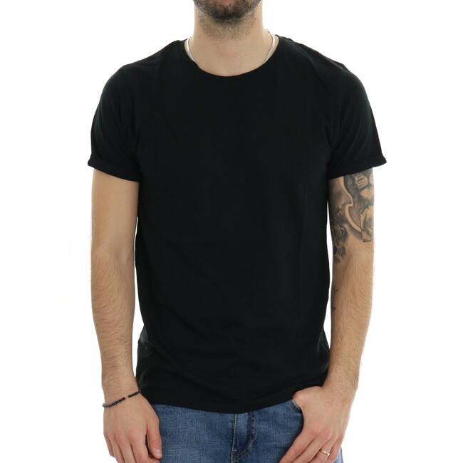 T-SHIRT MISTO LINO BL11 - Mad Fashion | img vers.1300x/